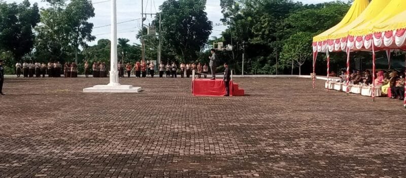 Upacara Hari Sumpah Pemuda di Halaman kantor Bupati Kabupaten Abdya 