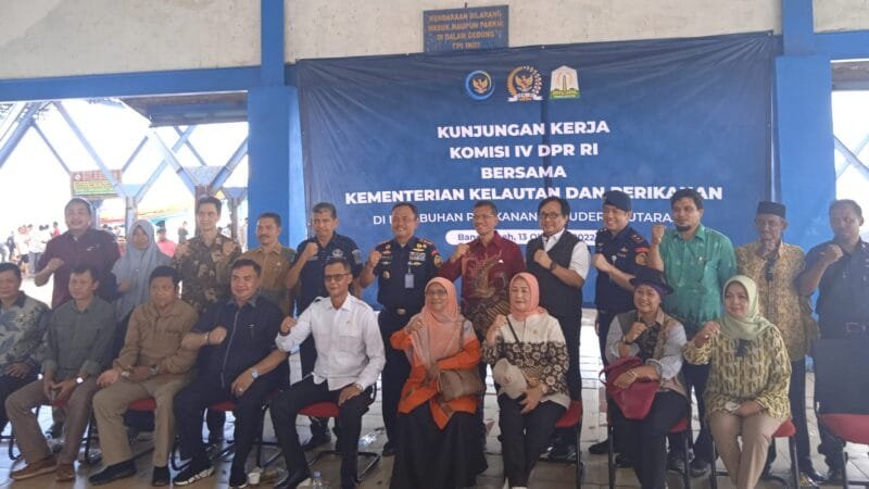 Kunjungan Kerja Komisi IV DPR RI Bersama Dirjend KKP di PPS Kutaraja Banda Aceh, (Foto: KSINews) 