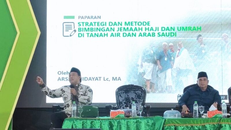 Foto:Direktur Bina Haji Arsad Hidayat, (dok Kemenag)