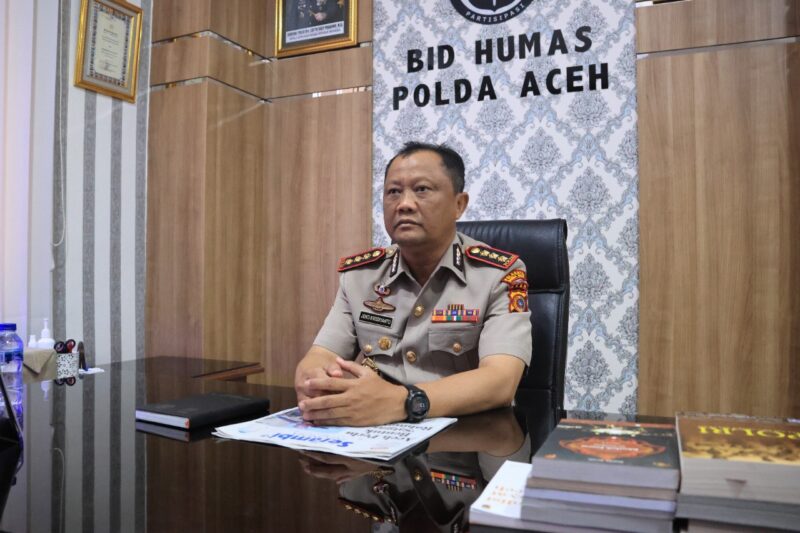 Kabid Humas Polda Aceh, Joko Krisdiyanto.(doc) 