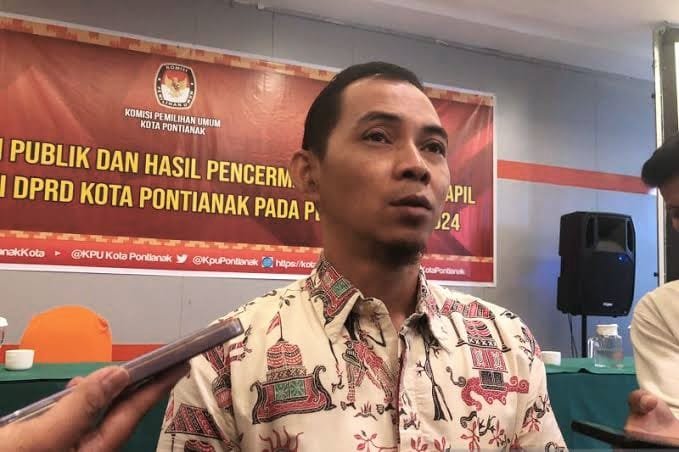 Sumber| foto: Ketua KPU Kota Pontianak Deni Nuliadi. (InfoPublik/antara.ist)