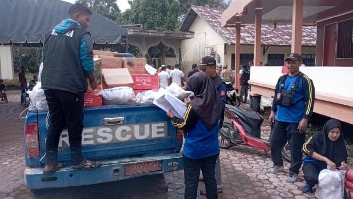 sumber|foto:infopublik- Pendistribusian bantuan., (doc)