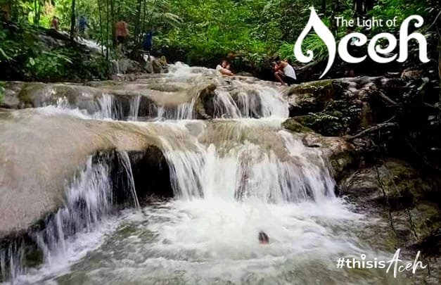 Objek Wisata Air Terjun 1000 di Kabupaten Aceh Tamiang. (Foto: IST)