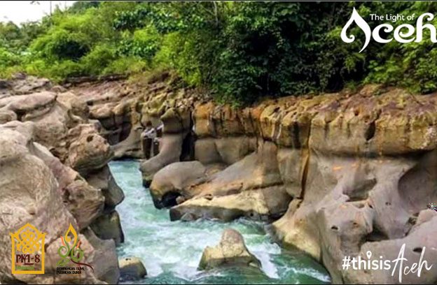 Objek wisata Kuala Paret di kawasan Desa Kaloy, Kecamatan Tamiang Hulu, Kabupaten Aceh Tamiang.(Foto: IST)