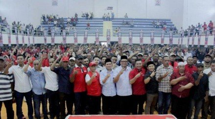 Silaturrahmi dan Konsolidasi KPA se-Pidie bertempat di GOR - Pidie, Komplek Alun-Alun Kota Sigli.