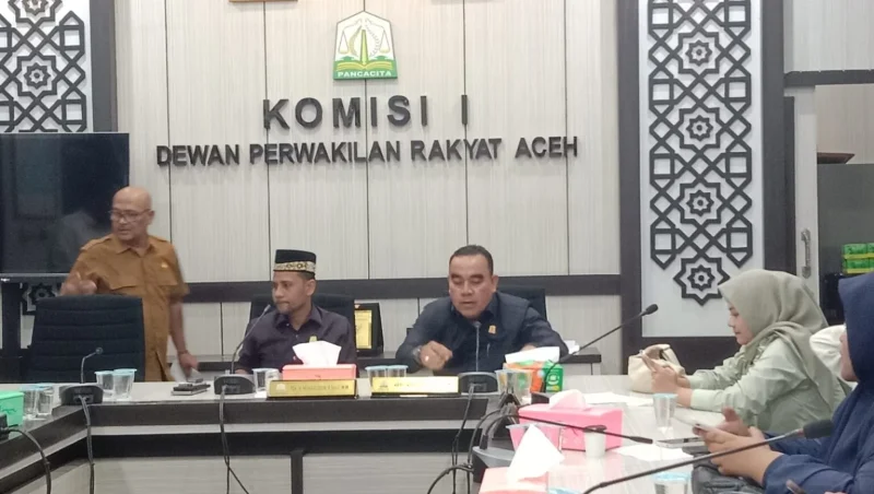 Komisi I DPRA Berharap Pelantikan Gubernur Aceh Dilakukan 7 Februari 2025. Foto: MITRABERITA/Hidayat