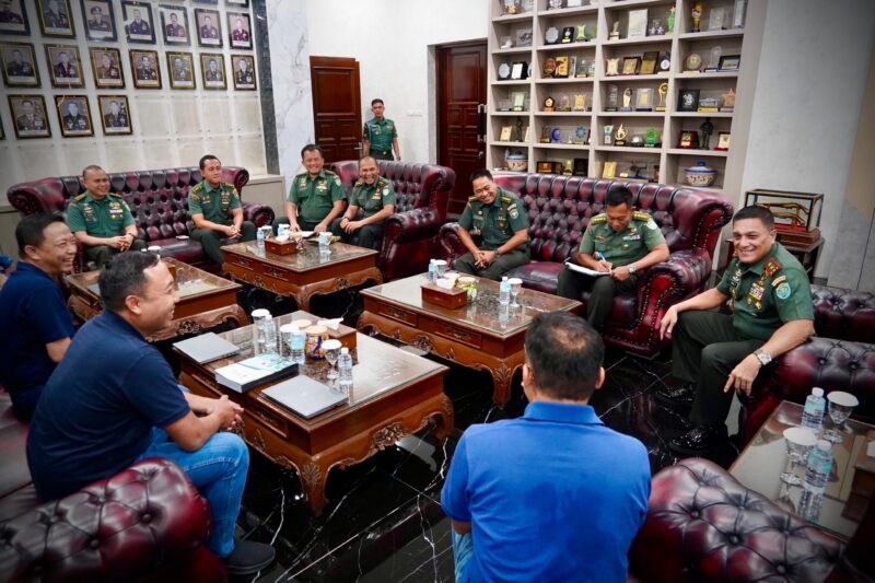 Pangdam Iskandar Muda Menerima Audiensi PT. Indolok Bakti Utama. Foto: Dok. Pendam IM