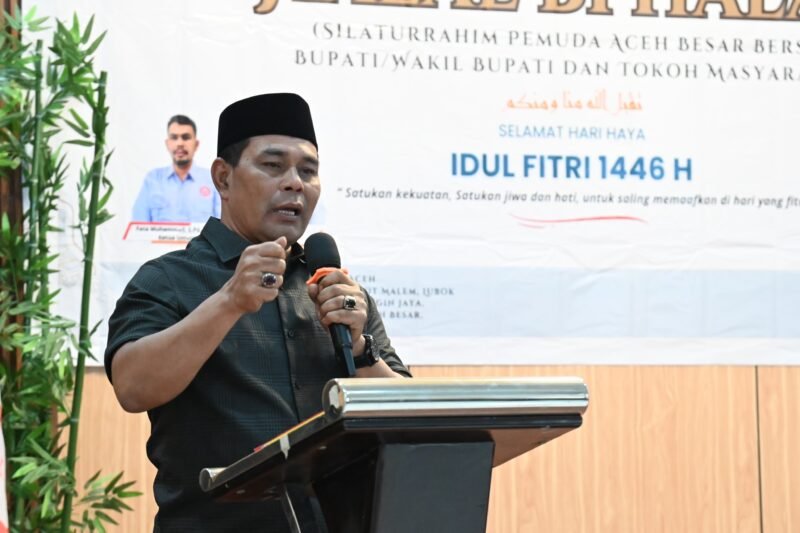 Bupati Ajak Pemuda Satukan Visi Bangun Aceh Besar. Foto: Dok. MC Aceh Besar