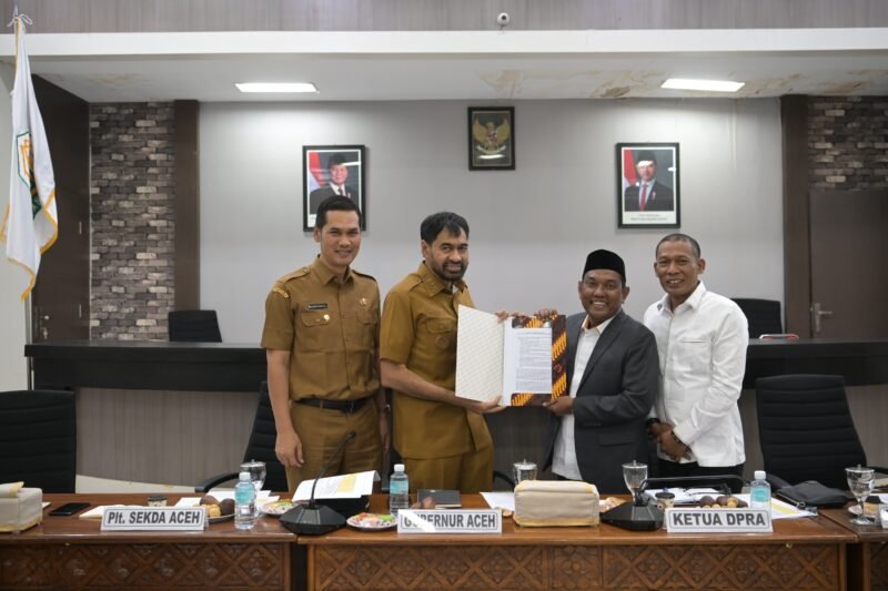 Gubernur Mualem Apresiasi Kekompakan dengan Legislatif Pada Pembahasan Revisi UUPA. Foto: Dok. Biro Adpim Setda Aceh