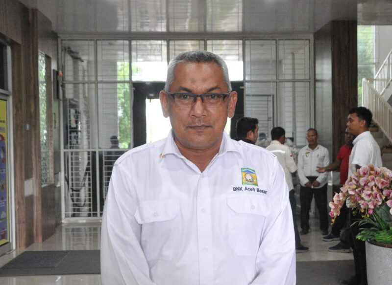 Kepala Badan Kesatuan Bangsa dan Politik (Kesbangpol) Aceh Besar, Sofian SH
FOTO/ MC ACEH BESAR