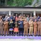 Kegiatan Presentasi Lomba Desa Wisata Nusantara Melalui Zoom Meeting Gampong Meunasah Balee, Kemukiman Lampu'uk, Kecamatan Lhok'nga Aceh Besar beberapa waktu lalu. FOTO/MC ACEH BESAR