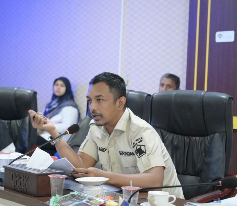 Teuku Arief Khalifah  mengapresiasi langkah Wali kota Banda Aceh, Illiza Saaduddin Djamal,selasa(15-07-2025)