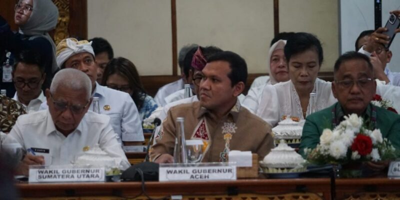 Fadhlullah, saat menghadiri Konsolidasi dan Percepatan Operasionalisasi KDMP di Aula Sukra Paing, Kantor Gubernur Bali, Jumat,(08-08-2025).