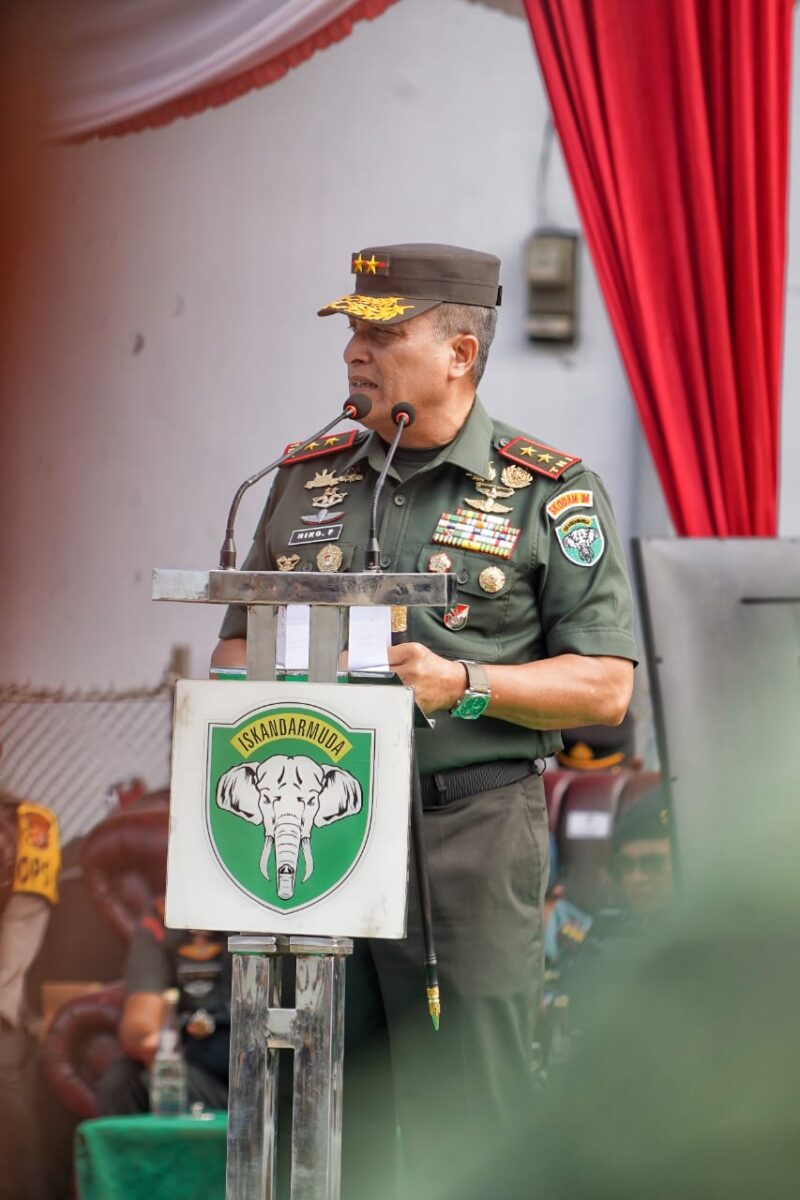 Jenderal TNI Niko Fahrizal, M.Tr. (Han) Instruksikan ke seluruh Jajaran melaksanakan Sidak terhadap Telepon Seluler milik seluruh prajurit. Jumat (08-08-2025).