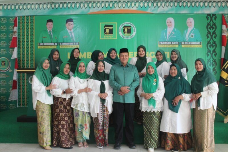 Sekretaris Dewan Pimpinan Partai Persatuan Pembangunan Aceh Ilmiza Sa'ad Djamal, MBA dalam sambutannya mekili ketua DPW mengucakan selamat Harlah Wnita Persatuan Pembangunan yang ke 37 tahun, semoga wpp kedepan lebih baik dan kompak selalalu.