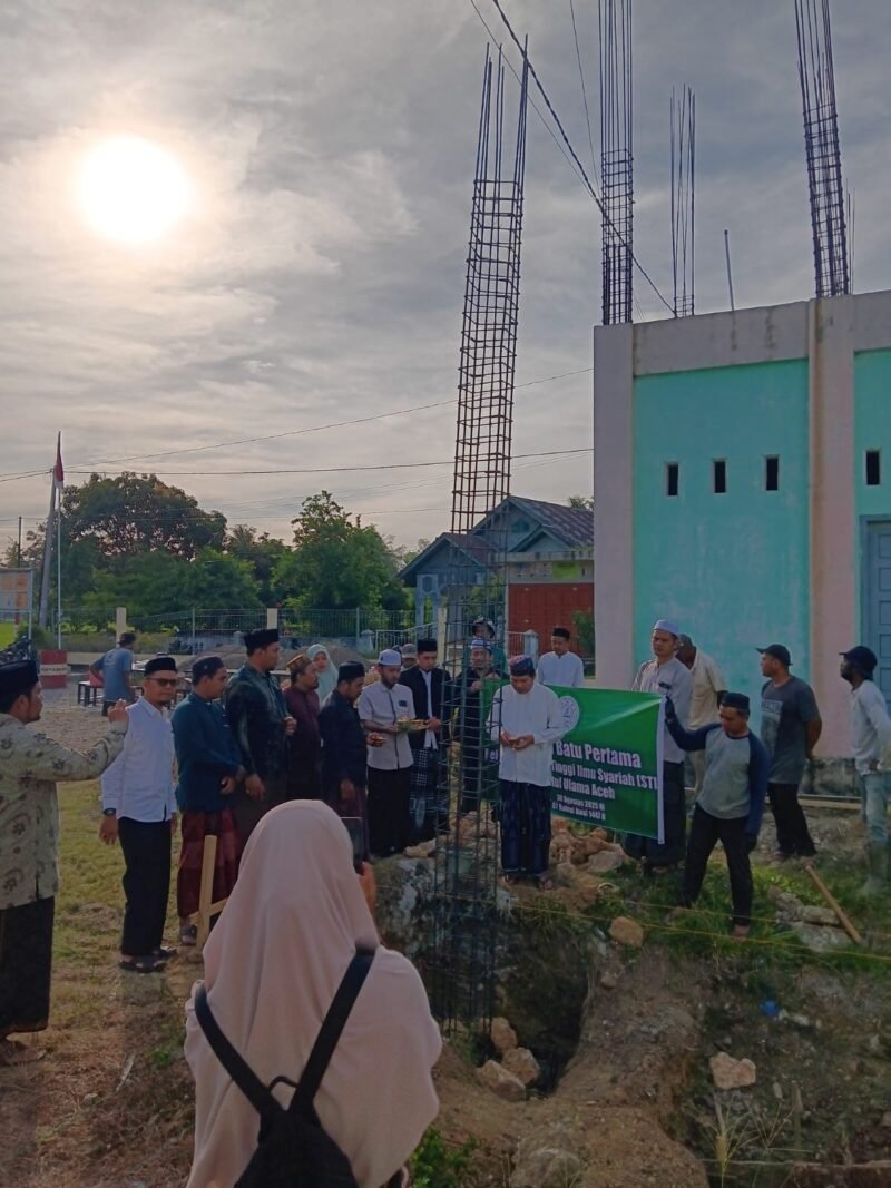 Sekolah Tinggi Ilmu Syari’ah Nahdlatul Ulama (STISNU) Aceh kembali mencatat langkah penting dalam pengembangan kampus dengan dimulainya pembangunan Gedung Birokrat Baru  (30/08/2025).