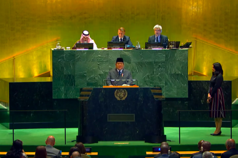 Hal itu disampaikannya dalam KTT solusi dua negara untuk perdamaian Palestina di markas PBB, New York, Senin, (22/09/2025).