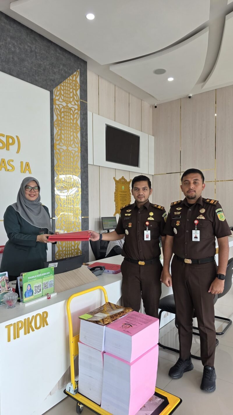 Kepala Seksi Intelijen Kejari Aceh Besar, Filman Ramadhan, SH., MH, dalam keterangannya, Selasa (16/9/2025).