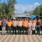 Foto bersama usai pembukaan workshop water rescue, di Kilometer Nol Banda Aceh, Gampong Pande, Kecamatan Kuta Raja, Kota Banda Aceh, Sabtu (20/9/2025). FOTO/ MC ACEH BESAR