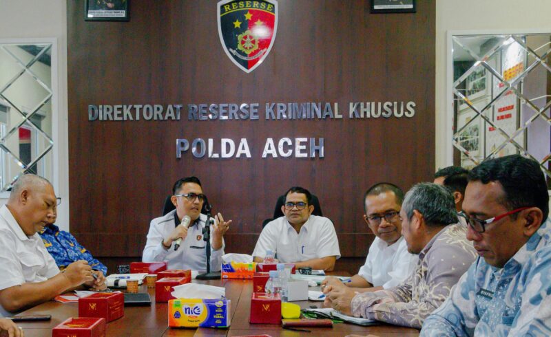 Hal itu disampaikan Dirreskrimsus Polda Aceh, Kombes Zulhir Destrian kepada awak media, Kamis, (25/09/2025).
