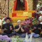 Haul Abu Chik sapaan Tgk Ishak Daud ini Irfansyah,meperingati dengan menggelar zikir dan doa bersama, di gedung Idi Sport Center (ISC) pada Sabtu (13/9/2025)