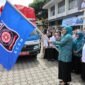 Ketua TP PKK Aceh, Ny. Marlina Muzakir, secara resmi melepas tiga truk bantuan logistik menuju Kabupaten Aceh Jaya, Aceh Barat, dan Nagan Raya, Rabu (22/10/2025).