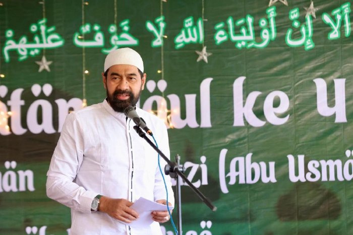 Gubernur Aceh menyampaikan duka cita yang mendalam atas meninggalnya Ummi Hj. Ainal Mardhiah binti Ahmad, pimpinan Dayah Tauthiatuth Thullab Arongan Samalanga, yang wafat pada Senin, (6/10/2025).