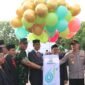 Sekretaris Daerah Aceh, M. Nasir, S.IP., MPA., menjadi inspektur upacara pada peringatan Hari Kesehatan Nasional (HKN) ke-61 Tahun 2025 di halaman depan Kantor Gubernur Aceh, Rabu (12/11/2025)