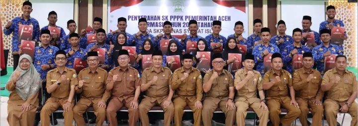 Acara ini dihadiri oleh Kepala Dinas Syariat Islam Aceh, yang diwakili oleh Kepala Bidang Penyuluhan Agama Islam dan Tenaga Dai, Dr. Fikri Bin Sulaiman Ismail, Lc, MA. Selasa, (11/11/2025).