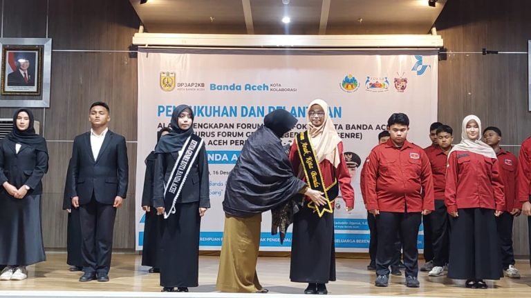 Pengukuhan dilakukan langsung oleh Wali Kota Banda Aceh Illiza Saaduddin Djama,Periode 2025-2027 dikukuhkan di Aula Lt IV Mawardy Nurdin, Selasa (16/12/2025).