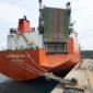 Pelabuhan Malahayati , sandarnya kapal MV Harmoni Mas 8 pada Senin (29/12/2025).