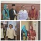 Wakil Gubernur Aceh, H. Fadhlullah, SE., bersama Ketua Tim Penggerak PKK Aceh, Marlina Muzakir, menjemput kedatangan Gubernur Kalimantan Timur, Rudy Mas’ud, di Bandara Sultan Iskandar Muda, Aceh Besar, Jumat (2/1/2026)