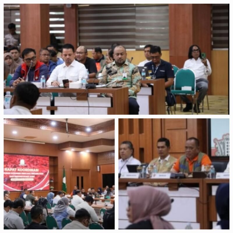 Direktur Utama Bank Aceh, Fadhil Ilyas, menghadiri Rapat penting ini juga dihadiri oleh Sekda Aceh, Muhammad Nasir, S.IP., MPA, beserta jajaran Pemerintah Aceh lainnya, berlangsung di Banda Aceh pada Jumat, (02/01/2026).