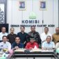 Komisi I Dewan Perwakilan Rakyat Aceh (DPRA) menerima kunjungan Serikat Media Siber Indonesia (SMSI) Aceh dalam rangka audiensi dan silaturahmi, di ruang rapat Komisi I DPRA,senin (26/01/2026).