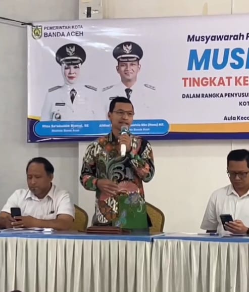 Ketua Komisi IV Dewan Perwakilan Rakyat Kota (DPRK) Banda Aceh, Faried Nyak Umar, menghadiri kegiatan Musyawarah Perencanaan Pembangunan (Musrenbang) Tingkat Kecamatan Kuta Alam, pada jum'at,(06/03/20226).