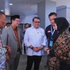 Ketua DPRK Kota Banda Aceh, Irwansyah ST, bersama Wali Kota Banda Aceh, Illiza Sa’aduddin Djamal, menghadiri kegiatan peluncuran kembali (relaunching) Anak Muda Aceh Unggul Hebat (AMANAH) di Kompleks Gedung AMANAH Ladong, Aceh Besar, Kamis (23/4/2026).
