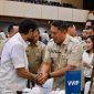 Gubernur Aceh,  Mualem, menghadiri peluncuran InnoFood 2026 yang digelar Himpunan Kerukunan Tani Indonesia (HKTI) dalam rangka HUT ke-53 di Auditorium Gedung F Kementerian Pertanian, Senin (27/4/2026).
