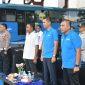 Setda Aceh M Nasir di dampingi Kepala Dinas Perhubungan Aceh, Teuku Faisal, memperingati satu dekade (10 tahun) pelayanan Trans Kutaraja di Terminal Tipe A Batoh, pada Rabu (13/5/2026).