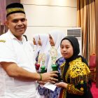 Kepala Dinas Pendidikan Aceh, Murthalamuddin resmi menutup Festival Lomba Seni dan Sastra Siswa Nasional (FLS3N) Jenjang Pendidikan Khusus Tahun 2026 di Aula Dinas Pendidikan Aceh, Rabu (20/5/2026).
