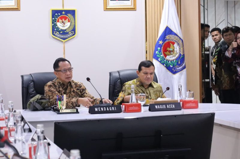 Wakil Gubernur Aceh, Fadhlullah, melakukan serangkaian agenda silaturrahmi dan koordinasi strategis dengan pejabat Pemerintah Pusat di Jakarta, Kamis (21/5/2026)