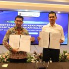 Sekda Aceh, M. Nasir, S.IP, MPA didampingi asisten Perekonomian & Pembangunan Sekda Aceh, Ir. T. Robby Irza, S.Sit, MT, KadisHub Aceh, T. Faisal, ST, MT serta Para Karo menghadiri Penandatanganan Kesepakatan Bersama Pengoperasian Lintasan Penyebrangan Jakarta - Pelabuhan Malahayati Aceh Antara PT. ASDP Indonesia Ferry (Persero) dan Pemerintah Prov. Aceh, di Kantor ASDP Jakarta, Sabtu, (23/5/2026)