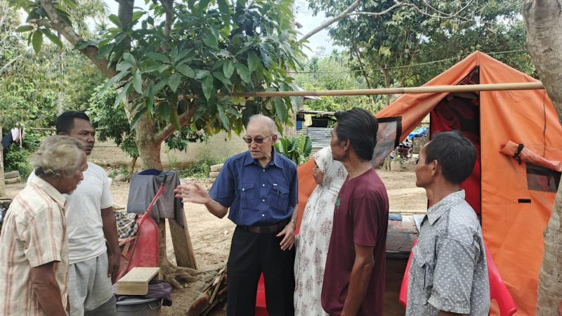 Tgk. Malik Mahmud Al Haythar, melakukan peninjauan langsung ke sejumlah wilayah terdampak bencana banjir dan longsor di Kabupaten Aceh Tamiang pada (3/5/2026)  dan dilanjutkan ke Kabupaten Pidie Jaya pada (4/5/2026).