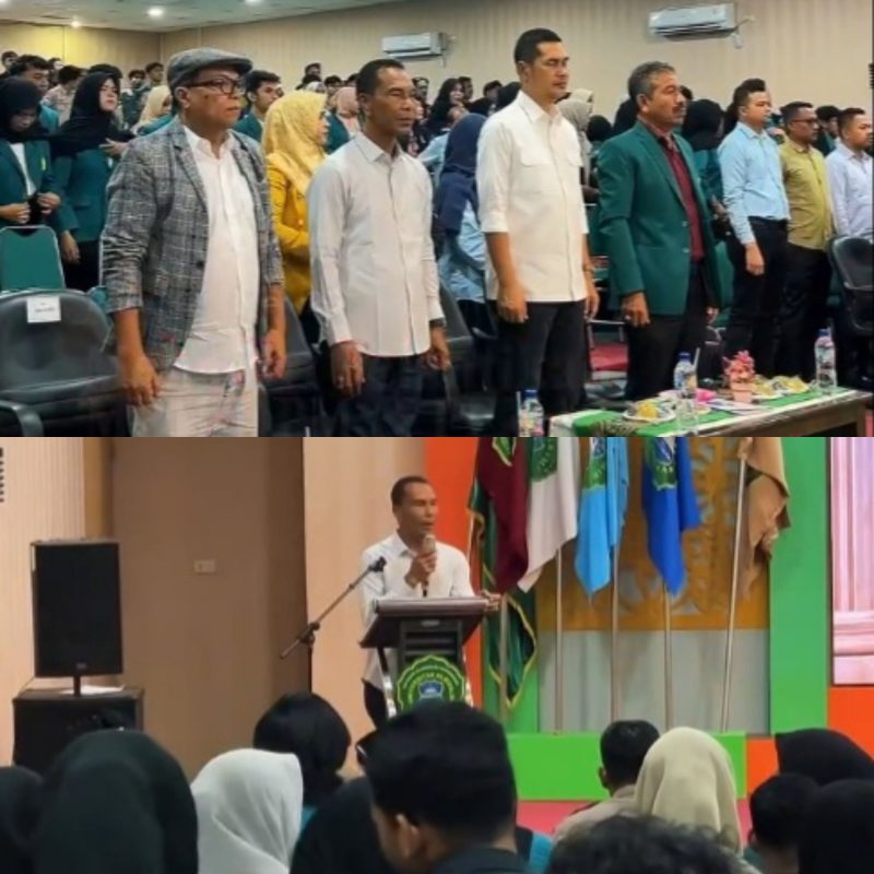 Anggota DPRA Rusydi Mukhtar,  menghadiri acara pelantikan Pengurus MPM-DPM & PEMA Universitas Al Muslim ,  dan juga dihadiri oleh pejabat tinggi daerah, yaitu Sekretaris Daerah Aceh, M. Nasir, yang turut memberikan dukungan dan apresiasi terhadap kegiatan kemahasiswaan, pada hari rabu, (20/5/2026)