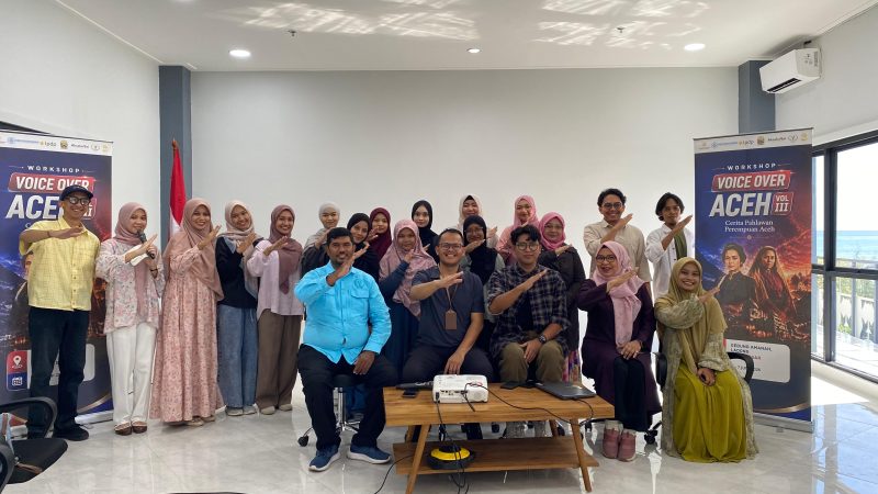 Komunitas Voice Over Aceh, Akselerasi Indonesia Maju, kolaborasi dengan Amanah berupaya menghidupkan kembali kisah-kisah perempuan Aceh. 
