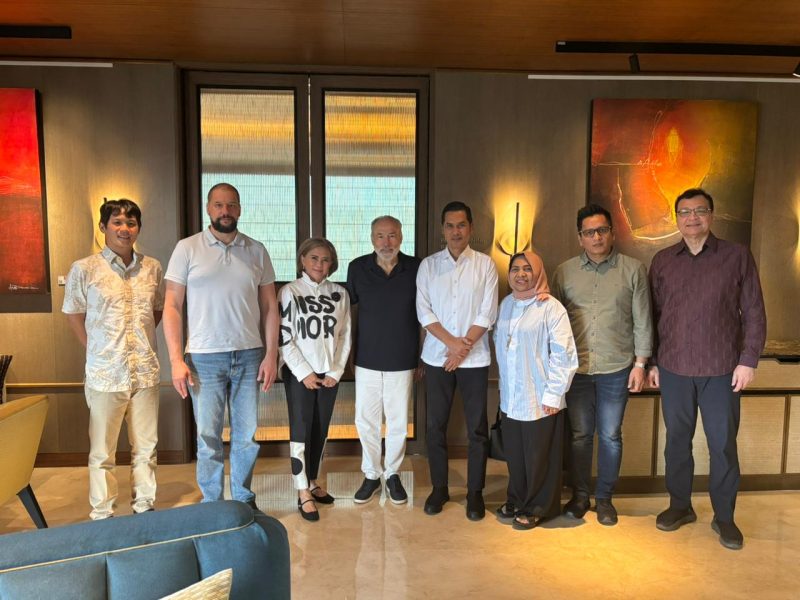 Sekda Aceh, M. Nasir S.IP MPA melakukan pertemuan & diskusi dengan Perwakilan Business Council Federasi Rusia, Mikhail Kuritsyn, di Keraton At The Plaza Jakarta, Sabtu, (6/6/2026) 