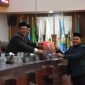 Sekda Aceh, M. Nasir, menghadiri Rapat Paripurna Dewan Perwakilan Rakyat Aceh (DPRA) dengan agenda persetujuan dan penetapan Rancangan Qanun Aceh usul inisiatif DPRA Tahun 2026, di Gedung Utama DPRA, Senin (22/6/2026).