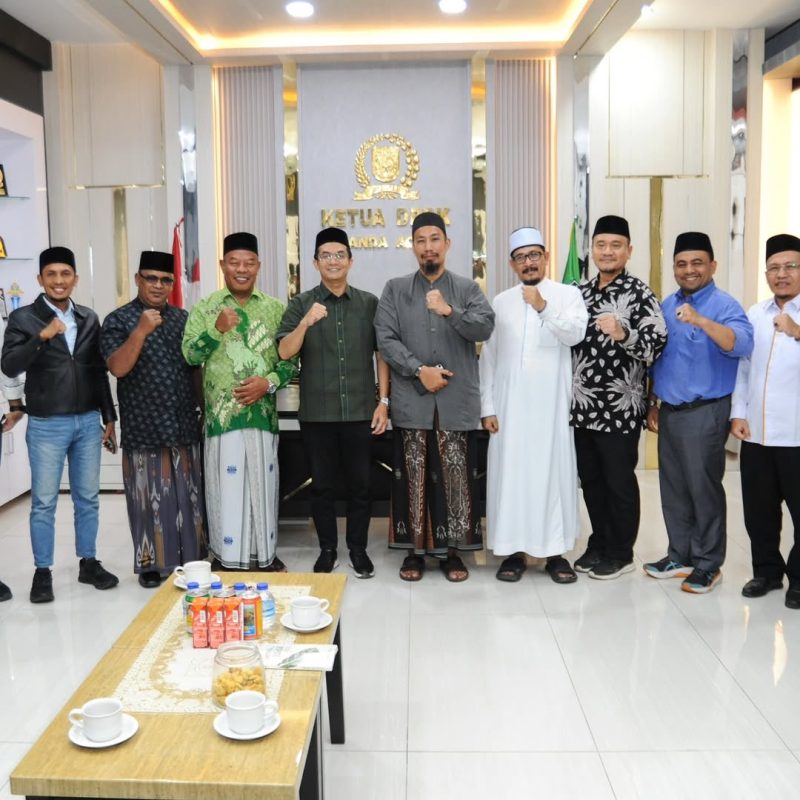 Ketua DPRK Banda Aceh Irwansyah ST menerima kunjungan Audiensi dari pengutus Nahdlatul Ulama (NU) Banda Aceh, Jumat (05/06/2026)