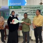 Penyerahan kunci rumah secara simbolis dilakukan kepada 11 orang penerima manfaat oleh Wali Kota Banda Aceh Illiza Sa’aduddin Djamal di Pendopo Wali Kota, Jumat (12/6/2026).