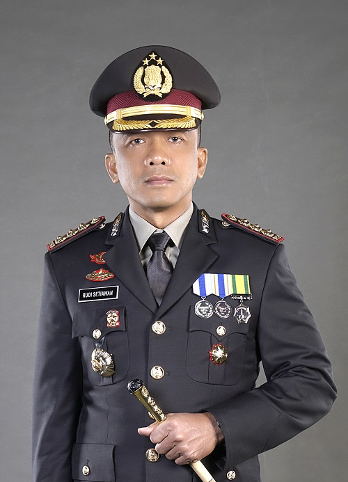 Brigjen Pol. Ruddi Setiawan, S.I.K., S.H., M.H., sebagai Kepala Kepolisian Daerah (Kapolda) Aceh.