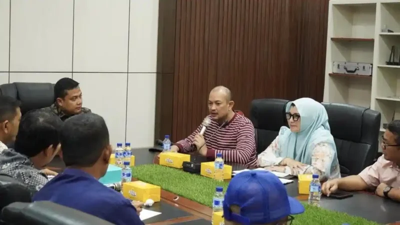 Tim Satuan Tugas (Satgas) Bencana Hidrometeorologi Dewan Perwakilan Rakyat Aceh (DPRA), Muhammad Rizky, Nora Ida Nita, Muhammad Zakiruddin, dan M. Yusuf (Pang Ucok), melakukan kunjungan kerja ke Wali Kota Langsa pada Kamis (23/7/2026).